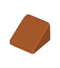 LEGO - Helling 30 graden graden 1 x 1 x 2/3 - Dark Orange | N - Thumbnail
