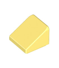 LEGO - Helling 30 graden graden 1 x 1 x 2/3 - Bright Light Yellow | N - Thumbnail