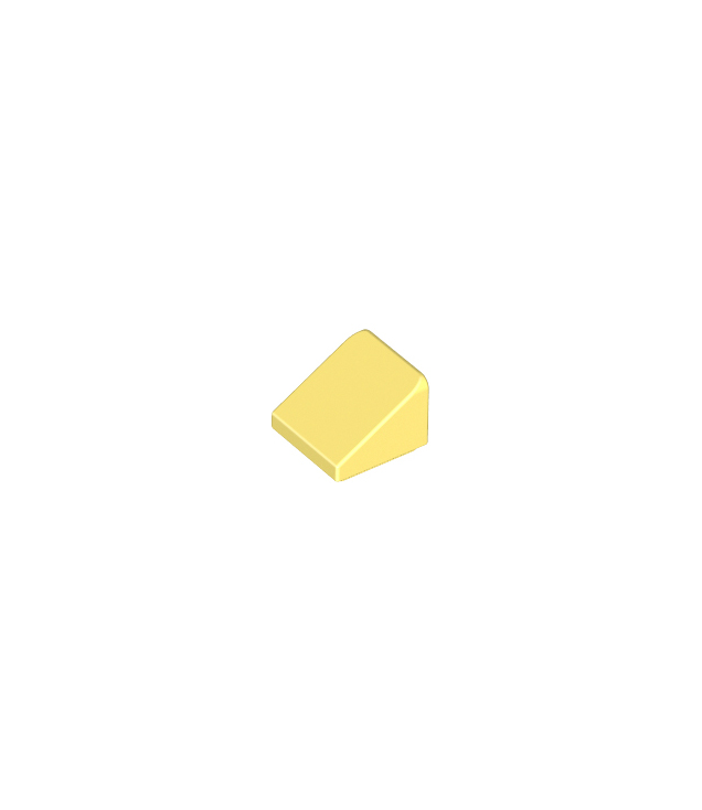 LEGO - Helling 30 graden graden 1 x 1 x 2/3 - Bright Light Yellow | N