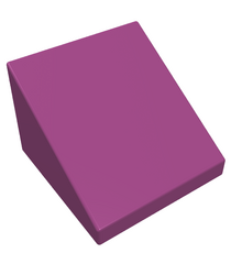 LEGO - Helling 30 graden graden 1 x 1 x 2/3 - Magenta | N - Thumbnail