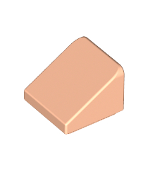 LEGO - Helling 30 graden graden 1 x 1 x 2/3 - Light Nougat | N - Thumbnail