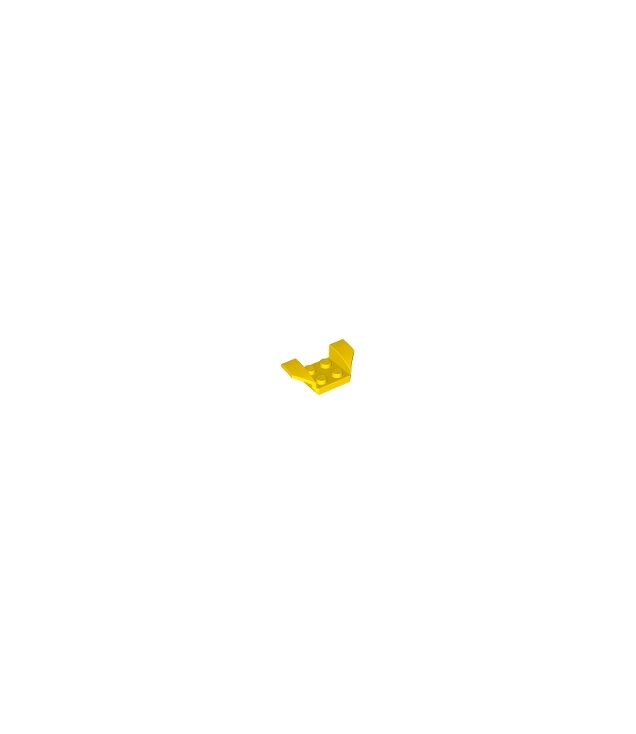 LEGO - Voertuig, spatbord 2 x 4 met uitlopende vleugels - Yellow | N