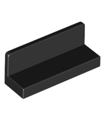 LEGO - Paneel 1 x 3 x 1 - Black | N - Thumbnail