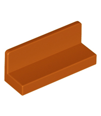 LEGO - Paneel 1 x 3 x 1 - Dark Orange | N - Thumbnail