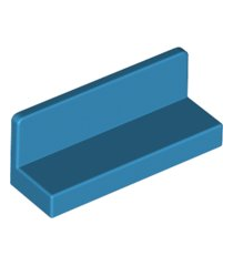 LEGO - Paneel 1 x 3 x 1 - Dark Azure | N - Thumbnail