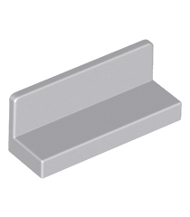 LEGO - Paneel 1 x 3 x 1 - Light Bluish Gray | N - Thumbnail