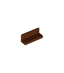 LEGO - Paneel 1 x 3 x 1 - Reddish Brown | N - Thumbnail
