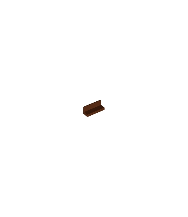 LEGO - Paneel 1 x 3 x 1 - Reddish Brown | N