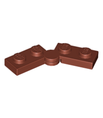 LEGO - Scharnierplaat 1 x 4 draaibaar (2429 / 2430) - Reddish Brown | N - Thumbnail