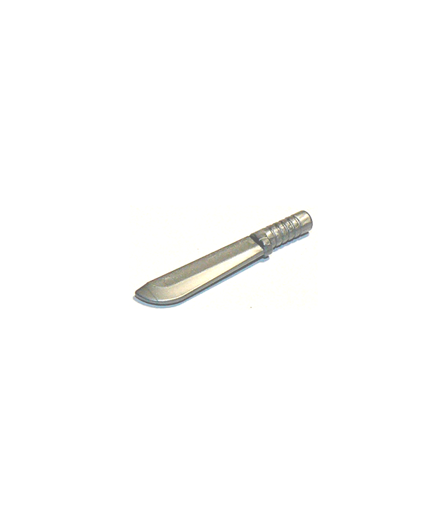 LEGO - Minifiguur-wapen, kapmes - Flat Silver | N