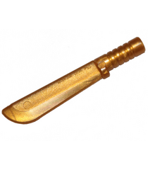 LEGO - Minifiguur-wapen, kapmes - Pearl Gold | N - Thumbnail