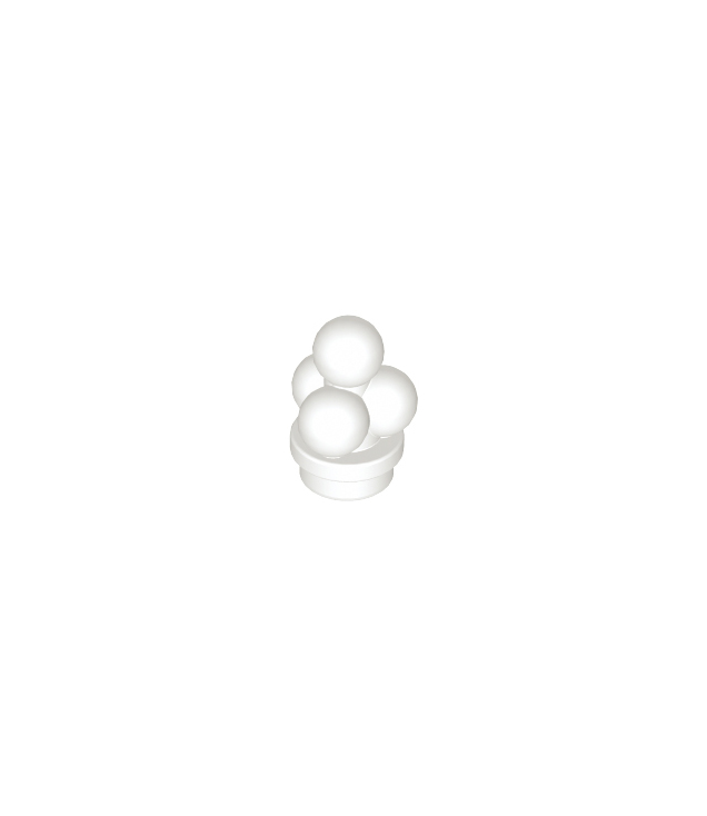 LEGO - Ijsscheppen / ijsbolletjes - White | N