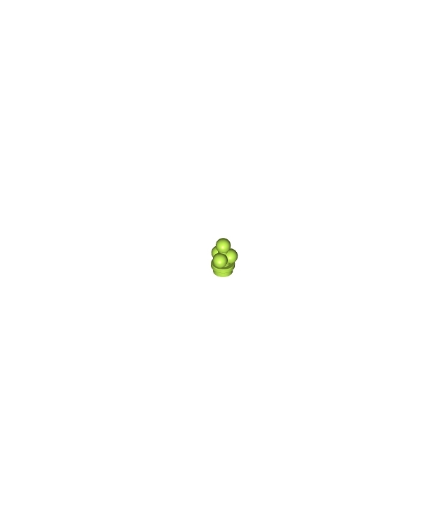 LEGO - Ijsscheppen / ijsbolletjes - Lime | N