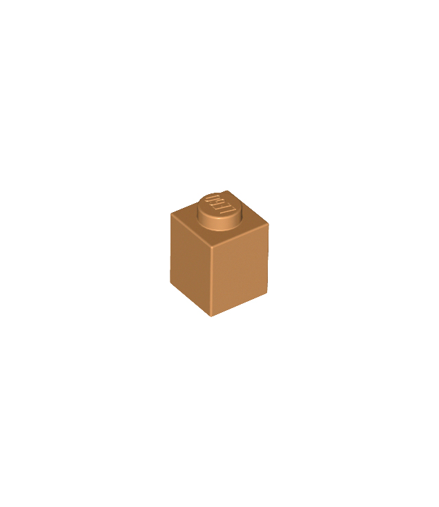 LEGO - Steen 1 x 1 - Medium Nougat | N
