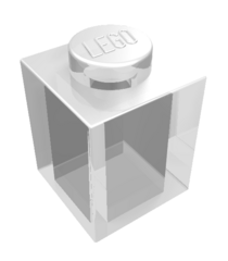 LEGO - Steen 1 x 1 - Trans-Clear | N - Thumbnail