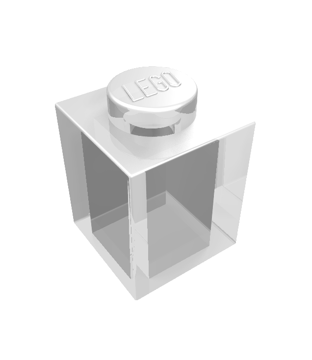 LEGO - Steen 1 x 1 - Trans-Clear | N
