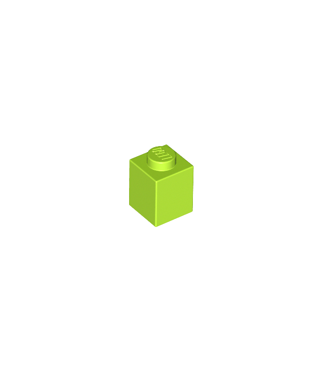 LEGO - Steen 1 x 1 - Lime | N