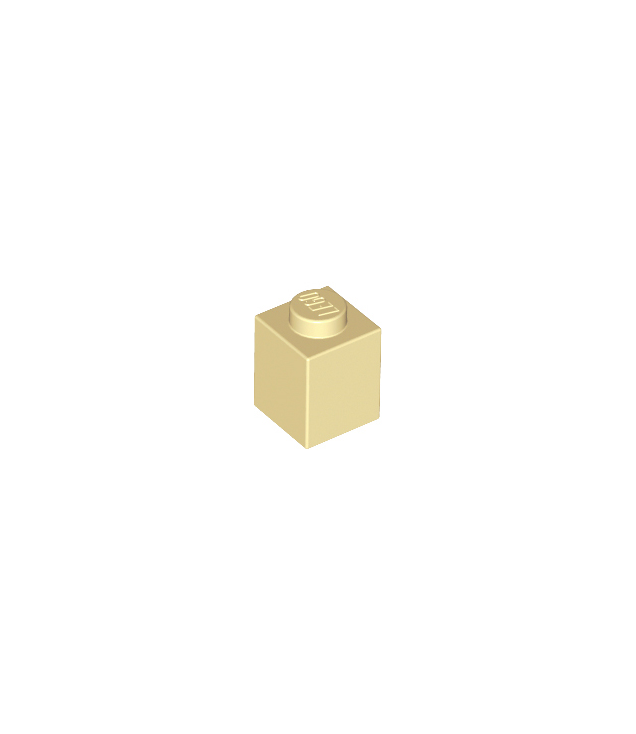 LEGO - Steen 1 x 1 - Tan | N