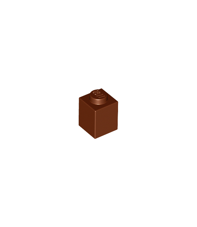 LEGO - Steen 1 x 1 - Reddish Brown | N
