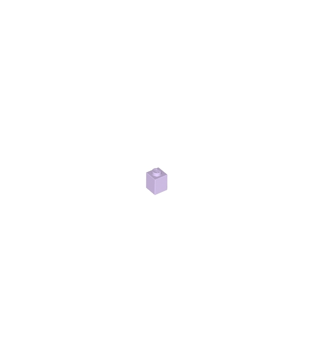 LEGO - Steen 1 x 1 - Lavender | N