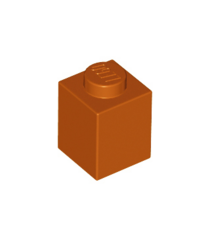 LEGO - Steen 1 x 1 - Dark Orange | N - Thumbnail