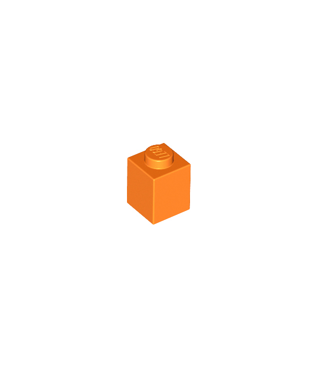 LEGO - Steen 1 x 1 - Orange | N