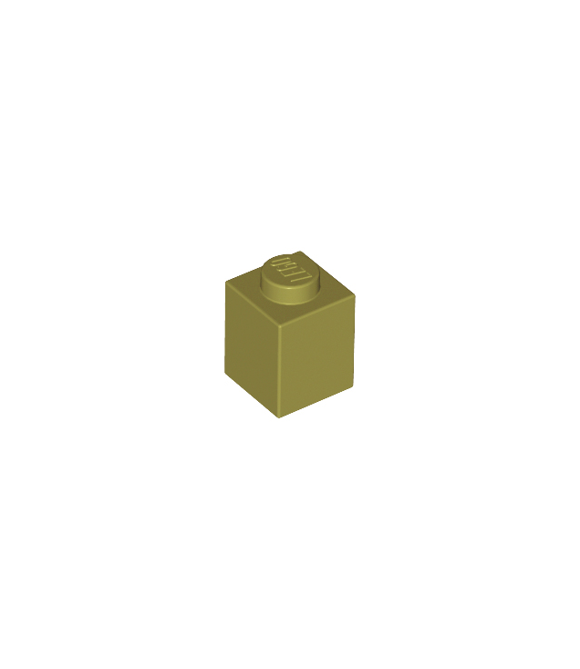LEGO - Steen 1 x 1 - Olive Green | N