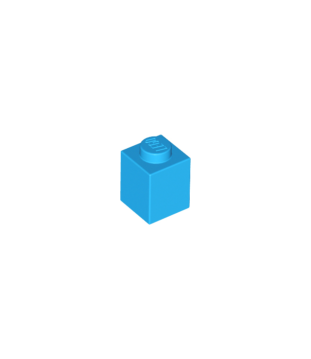 LEGO - Steen 1 x 1 - Dark Azure | N