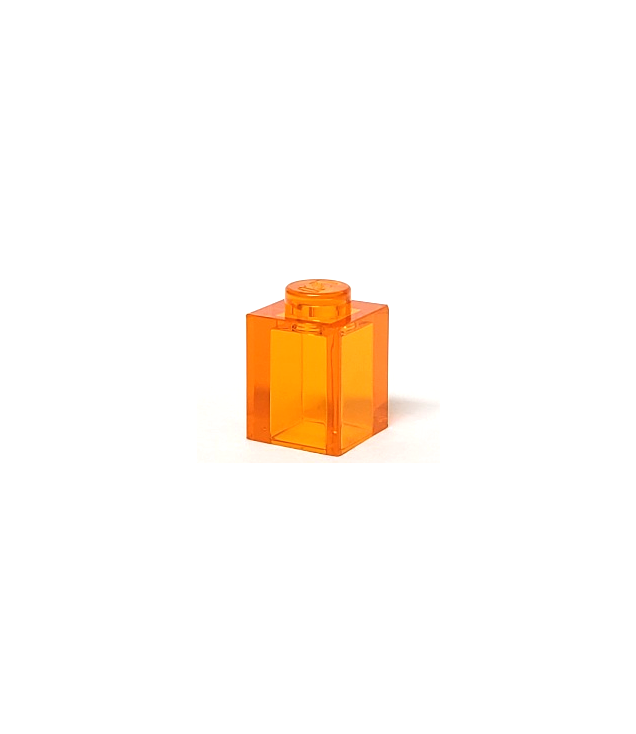 LEGO - Steen 1 x 1 - Trans-Orange | N