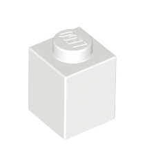 LEGO - Steen 1 x 1 - White | N - Thumbnail