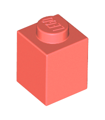 LEGO - Steen 1 x 1 - Coral | N - Thumbnail