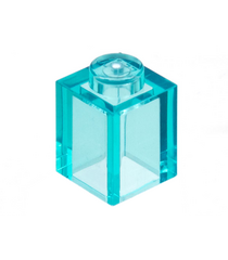LEGO - Steen 1 x 1 - Trans-Light Blue | N - Thumbnail