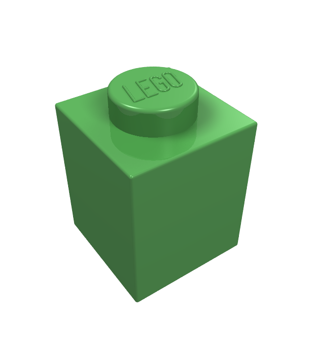 LEGO - Steen 1 x 1 - Bright Green | N