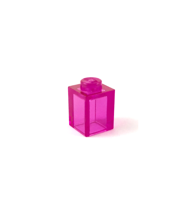 LEGO - Steen 1 x 1 - Trans-Dark Pink | N