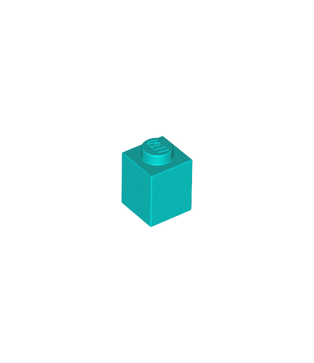 LEGO - Steen 1 x 1 - Dark Turquoise | N