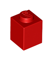 LEGO - Steen 1 x 1 - Red | N - Thumbnail