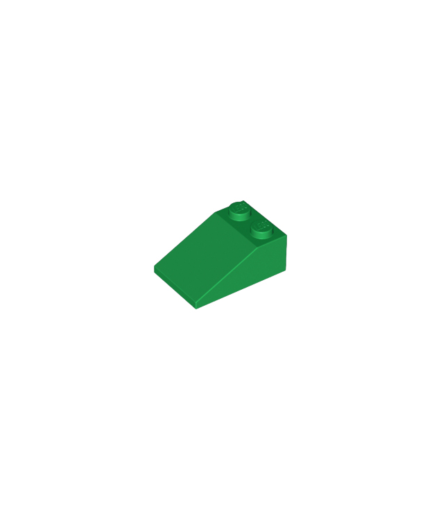 LEGO - Helling 33 graden graden 3 x 2 - Green | N