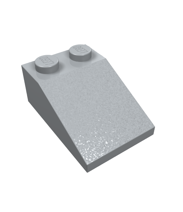 LEGO - Helling 33 graden graden 3 x 2 - Light Bluish Gray | N