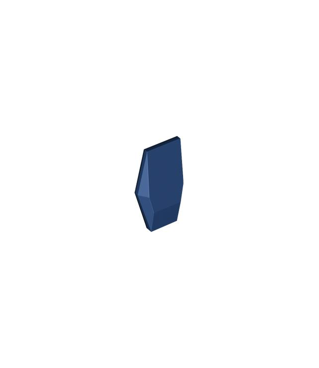 LEGO - Grote figuur-pantserplaat klein - Dark Blue | N