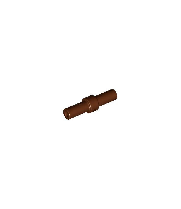LEGO - Staaf 2L met stopring - Reddish Brown | N