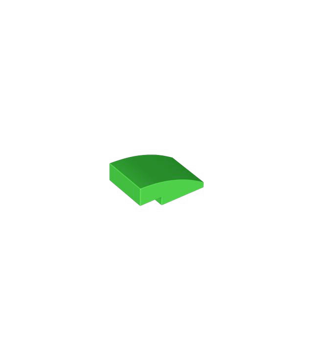 LEGO - Helling, gebogen 3 x 2 - Bright Green | N