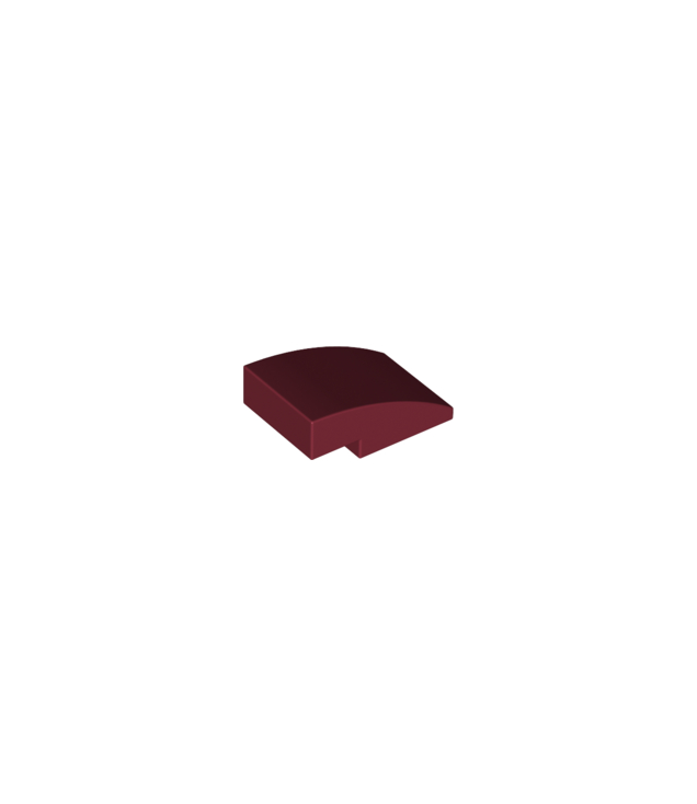 LEGO - Helling, gebogen 3 x 2 - Dark Red | N