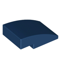 LEGO - Helling, gebogen 3 x 2 - Dark Blue | N - Thumbnail