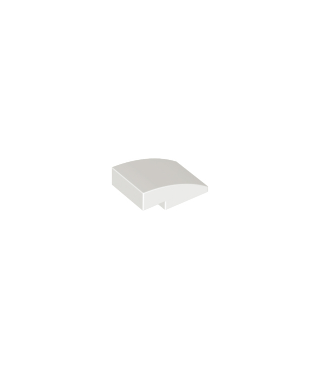LEGO - Helling, gebogen 3 x 2 - White | N