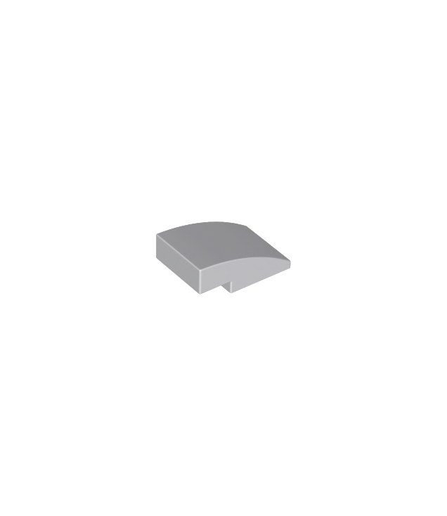 LEGO - Helling, gebogen 3 x 2 - Light Bluish Gray | N