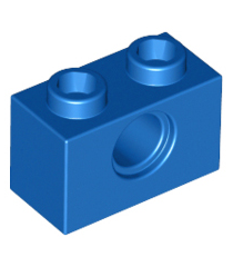 LEGO - Technic-steen 1 x 2 met gat - Blue | N - Thumbnail
