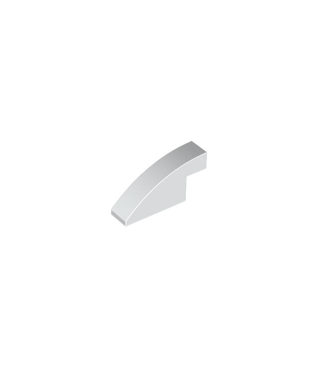 LEGO - Helling, gebogen 4 x 1 x 1 2/3 - White | N