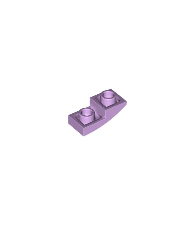 LEGO - Helling, gebogen 2 x 1 x 2/3 omgekeerd - Lavender | N