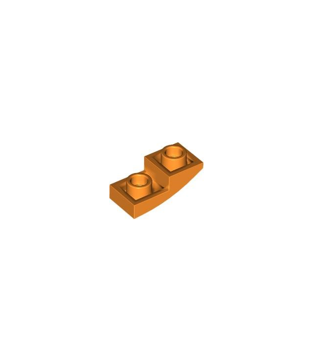 LEGO - Helling, gebogen 2 x 1 x 2/3 omgekeerd - Orange | N