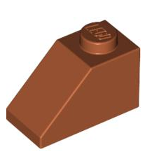LEGO - Helling 45 graden 2 x 1 - Dark Orange | N - Thumbnail